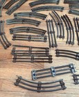 Vintage Lionel Train Set Lot Cars Controller Plug Tracks Switch Tracks Coal