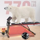 Adjustable Weight Bench Workout Bench With Leg Extension And Preacher Curl Pad