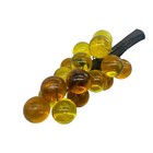 Vtg Lucite Grape Cluster Amber Gold Yellow Large Mcm Mid Century 11    Acrylic