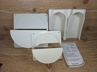 Vtg Tupperware Pantry Organizer Lot Of 3  Lid Holders   Modular Mates Rack  