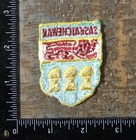 Vintage Saskatchewan Flag Emblem Canada Travel Souvenir Embroidered Patch