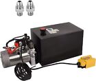 Hydraulic Pump 15 Quart 3 9 Gallon Single Acting Dump Trailer 12v Lifting