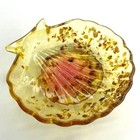 Usa Kizima Handmade Plate Amber Shape Seashell Home Decor
