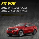 3-30x Interior Inner Door Handle Pull Trim Cover For Bmw X5 F15 X6 F16 2014-2018