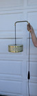 Vintage Mid-century Modern Swing Arm Plunge Wall Mounted Lamp Light Fixture Mcm