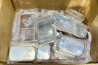 Vintage 10 Oz Engelhard Silver Bar - Random Design Sealed unsealed