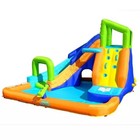 8  Kids Inflatable Water Slide Splash And Slide With Tunnel And Water Arch
