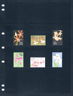  5 50 Scott Value - 1999 Nevis Orchids Flowers Caribbean Sea Cv Mnh Nh Umm