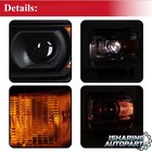Headlights Assembly W  Led Drl Compatible With 2014 2015 Gmc Sierra 1500