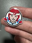 Wendy s Employee Hat Lapel Pins    Lot Of 5 Collectible Fast Food Pins   New