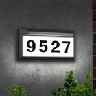 N  meros De Casa Solares Para Exterior Iluminados Impermeables F  ciles De Aplicar
