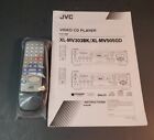 Jvc Xl-mv303bk Remote Control And Orginal Instruction Manual - Remote Is New  