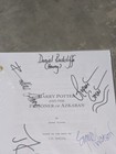 Harry Potter -  prisoner Of Azkaban  - Script Copy - Signed By Cast - New