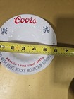 Vintage 1970s Coors Beer Ashtray Barware Advertising Collectible 