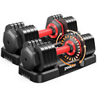 15-55 Lbs Adjust Dumbbell Adjustable Weight Dumbbell Body Fitness Workout