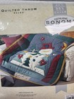 New Christmas Snowman Blanket Throw Quilted 50 x60  Kohls Winter 