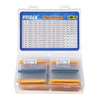 50 Values 1350 Pcs Resistor Kit 0 Ohm-5 6m Ohm With 1  1 4w Metal Film