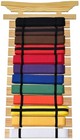 12  twelve  Belt Karate Martial Arts Belt Display - Thick Wood - Includes Sti   