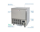 American Panel Blast Chiller - Hurrichill  29 1 2  Floor Model Blast Chiller sho
