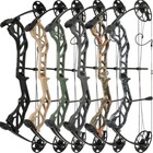 Compound Bow Arrow Set 19-70lbs Adjustable Adult Aluminum 320fps Archery Hunting