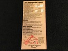 1983 Wild World Amusement Park Brochure Largo  Maryland Wild Wave Wave Pool