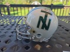 Mean Joe Greene Auto Signed North Texas State Mini Helmet W  Case Coa