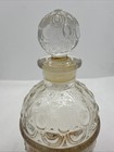 Vintage 1960s Guerlain Bee Embossed Glass Perfume Bottle France 5   
