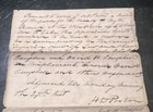 Early 1800   s Legal Testimony   Stabbing Man In Head W fork  Amherst  County  Va