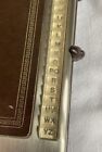Vintage Bates Cavalier List Finder Pop-up Address phone Pages - Brown silver