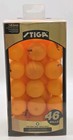Stiga Ping Pong Balls     46pk Orange 1-star Table Tennis Balls Official Size 40mm
