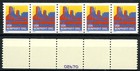 Butte W a Type Mnh Pnc5 s Back Number On The Center Stamp Scott 2902 Plate S111