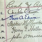 Thomas Edison   Jsa Loa   Autograph 1917 World War 1 Experiments Minutes Signed