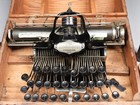 C 1893 No 5 Blickensderfer Typewriter Stamford Ct W  Oak Case