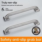 500lb Capacity Stainless Steel Grab Bar - Heavy Duty Bathroom Safety Rail For   
