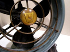 Vintage Vornado B24 C1 Green Metal Desk Fan     2 Speed Rare 1950s Industrial