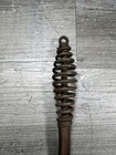 Antique Cast Iron Wood Stove Plate Lid Lifter Spiral Coil Spring Handle Hanging