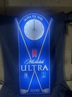 Nib Michelob Ultra Beer Light Up Led Sign Clock Pga Lpga 31    X 15   