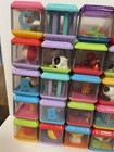 Mixed Lot Of 41 Fisher Price    peek A Boo    Blocks Sensory Activity Preschool