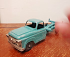 Vintage Structo Cab   Chassis Teal Pressed Steel Toy Truck - Parts restore