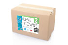 Aami Level 2 Disposable Isolation Gowns Sms Blue   Case Of 200