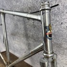 Vintage Bottecchia Road Bike Frame 60cm Chrome Steel Italy Fork 700c 120mm