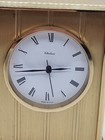 Chelsea Company Usa Brass Desk Clock W  Germany Quartz Movement Works Good