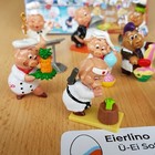 Top Kinder Surprise Set - Kitchen Pigs Cooking Pot Battle - Mint 1 3  Figurines