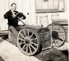 Chopped Up Model T Grill Freak Car Man Rides Ford Wreck   1930 Photo