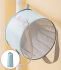 Collapsible Bucket Folding Wash Basin Portable Camping Hiking Sink Dish Tub 1pc