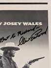 Clint Eastwood Signed  outlaw Josey  Wales  Press Book Very Rare  