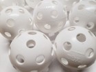 12 Official Wiffle   Plastic Practice Poly Golf Balls