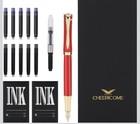 Fountain Pen - Luxury Fountain Pen Set For Men   Women - Ink Pen For Smooth W   