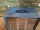 Vintage 15 Drawer Metal  Akro-mils Small Parts Storage Organizer Cabinet Bin