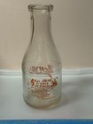 Thomas One Quart Pyro Milk Bottle From Miami florida 